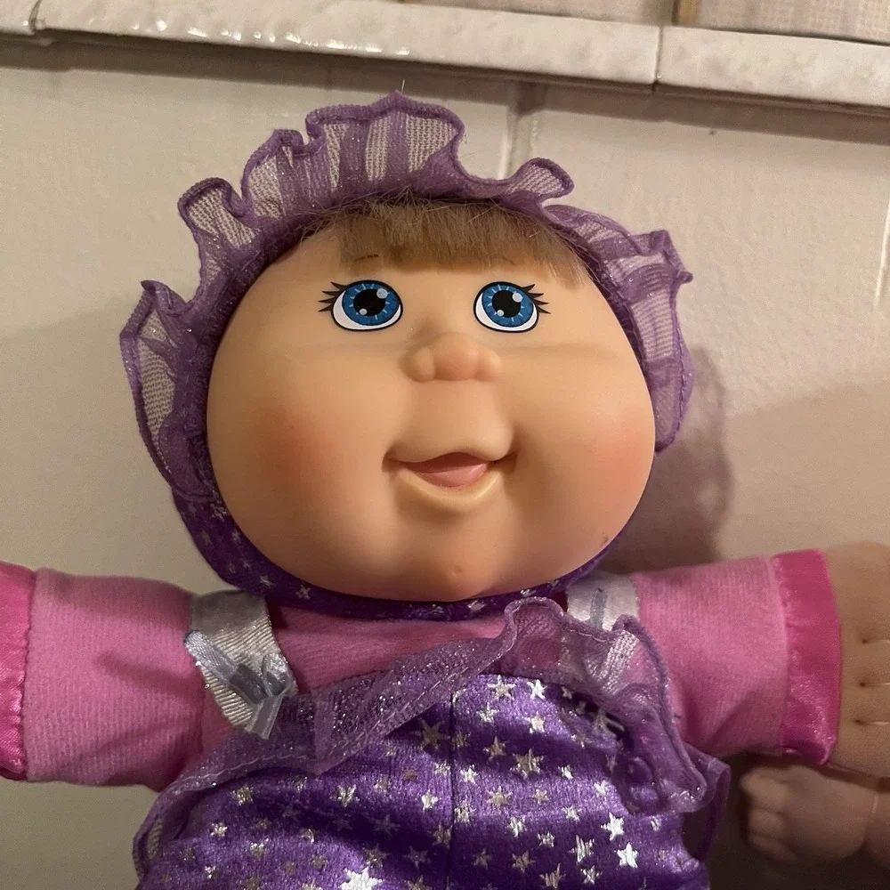 Lot of 3 Cabbage Patch Kids Plush Baby Dolls 2006 2008 Play Along Celebrate CPK